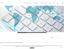 Tablet Screenshot of glosalia.com